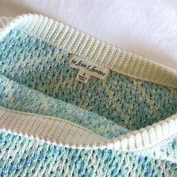 For Love And Lemons Corinna Knit Bralette Skirt Set Small - Picture 9 of 9